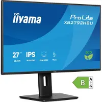Iiyama ProLite XB2792HSU-B1 A, 68,6 cm (27"), 1920 x 1080 Pixel, Full HD, LED, 3 ms, Schwarz