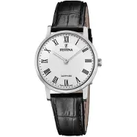 Festina Uhr Swiss Damen schwarz Armband Leder UF20013/2