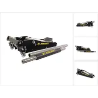Rodcraft Rangier-Wagenheber bis 1.5 Tonnen Hubkraft, min. Höhe 90 mm, max. Höhe 358 mm, Chassis Länge 485 mm, nur 14,3 kg Gewicht, aus Aluminium