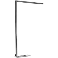 Arcchio LED-Büro-Stehlampe Jolinda, silber, 4.000 K, Sensor