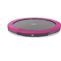 Exit Silhouette sports Bodentrampolin ø244cm - rosa
