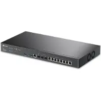 TP-LINK Omada 10 Gbit/s VPN Router, Ethernet-WAN, Gigabit Ethernet, Schwarz
