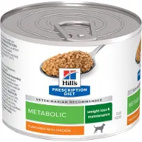 Hill's Pet Nutrition Hill's Prescription Metabolic Weight Management Nassfutter für Hunde mit Hühnergeschmack (Dose)
