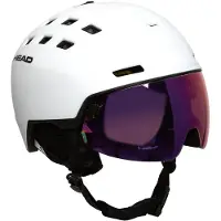 Head Radar 5K MIPS, Skihelm mit Visier, weiß
