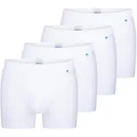 Schiesser Retro Short / Pant Long Life Cotton in Weiß | Gr.: XL