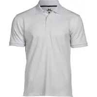 Tee Jays 7000 | Club Poloshirt für Herren - 95% Polyester (recycelt) - Farbe: White - Größe: S