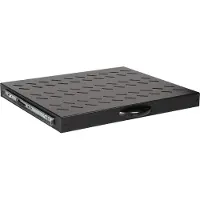 Equip 19" Fachboden aus. für Serverschränke 60cm 1U schwarz