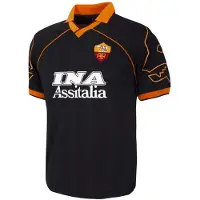 Copa AS Roma Drittes Retro Fussballtrikot 1999-2000