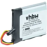 VHBW Akku Ersatz für Sony SP723741 für Wireless Headset Kopfhörer (1200 mAh, 3,8 V, Li-Polymer)