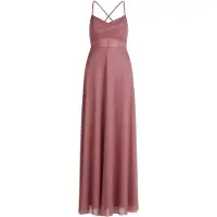 Vera Mont Abendkleid im Glitzer-Look in Rosé/Silver | Gr.: 40