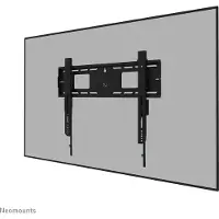 NeoMounts WL30-750BL16 Schwerlast-Wandhalterung 42-86" - fest - abschließbar - schnelle Installation - 106,7 cm (42"), 2,18 m (86"), 100 x 100 mm, 600 x 400 mm, Stahl, Schwarz