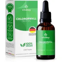 Vitabay CV Vitabay Chlorophyll Tropfen- aus Alfalfa und Chlorella 100 ml