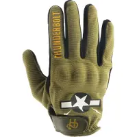 Helstons Thunderbolt Perforierte Lederhandschuhe