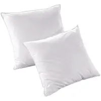 Vente-unique Kopfkissen Rosa Weiß 60 cm