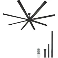 Vevor 243 cm Deckenventilator ohne Licht