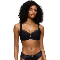 Triumph Minimizer-BH "Wild Gardenia Florale" verkleinert die Brust optisch, weich, elegant und mit Spitze