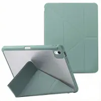 IMoshion Origami Klapphülle für das Apple iPad Air 13 Zoll (2026) M4 / (2025) M3 / (2024) M2 - Dunkelgrün