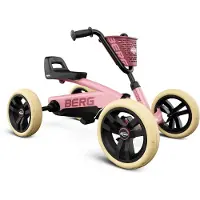 Berg Gokart Buzzy für Kinder ab 2 Jahren Rosa