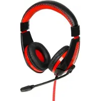 IBox SHPI1528MV, Kabelgebunden, Gaming, 20 - 20000 Hz, Kopfhörer, Schwarz, Rot