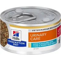 Hill's Pet Nutrition c/d Urinary Stress Stoofpotje - Prescription Diet - Tuna&Veg - 24 x 82 g