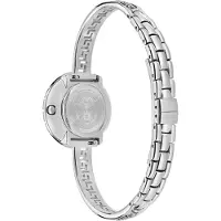 Versace VE8C00324 La Greca Set silber blau braun Leder Edelstahl Damen Uhr NEU