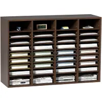 Vevor Briefablage 36 Fächer Organizer aus MDF
