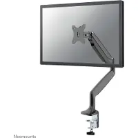 NeoMounts by Newstar Select Flachbild Tischhalterung, Klemme /Bolzen, 9 kg, 25,4 cm (10 Zoll), 81,3 cm (32 Zoll), 100 x 100 mm, Schwarz