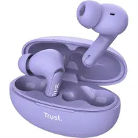 Trust Yavi, True Wireless Stereo (TWS), 20 - 20000 Hz, Anrufe/Musik, 37 g, Kopfhörer, Violett