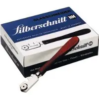 Silberschnitt Bohle Glasschneider HM mit Holzheft - 400.0
