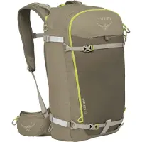 Osprey - Freeride-Ski-Rucksack - Soelden 32 Olive Tan/Earl Grey - Grau