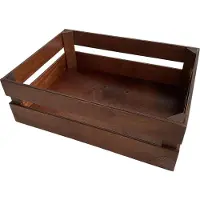 Mbm Vorderradkorb aus Holz