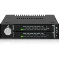 Icy Dock ToughArmor MB834MK-B V2, SSD-Gehäuse, M.2, 64 Gbit/s, Schwarz