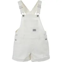 Levi's Latzhosen - Denim - Shortall - White Alyssum - - 12 Jahre (152) - Latzhosen