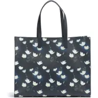 Ted Baker Handtasche Umhängetasche Tulipon Extra Large Tulip Print Icon Bag Navy dunkelblau