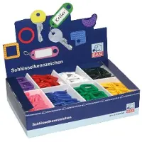 Basi Schlüsselclip 8560-9010 8-farbig 1 Set