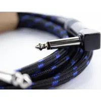 Cordial EI 3 PR-TWEED-BL Blau 3 m Gerade Klinke - Winkelklinke