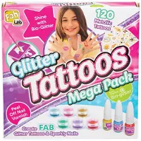 FAB LAB Tattoos Glow In The Dark Glitter