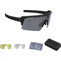 Bbb Cycling Sportbrille Fuse PC Einheitsgröße matt schwarz - leichte Spor....
