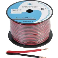 Cabletech CCA 2,5 mm schwarzes