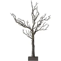 Sirius Home Tora, Leichte Dekorationsfigur, Braun, Weiß, 40 Glühbirne(n), Akku, AA, 600 mm
