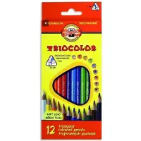 Koh-I-Noor Triocolor Buntstifte 7mm 12 Farben