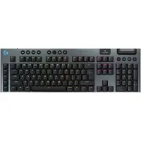 Logitech G G915 X Lightspeed, Verkabelt & Kabellos, USB + RF Wireless + Bluetooth, Mechanischer Switch, QWERTY, LED, Schwarz