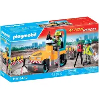 Playmobil City Action Baustelle Spielset für Kinder ab 4 Jahren 71751