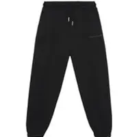 Calvin Klein Jeans Jogginghose Pintuck IB0IB02605 Schwarz Relaxed Fit