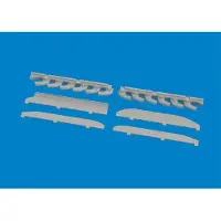 Eduard Bf 109K-4 exhaust stacks PRINT for Kotare