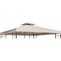 Hi Ersatzdach Pavillon beige