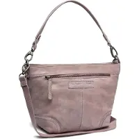 The Chesterfield Brand Leder Umhängetasche Lucy Small Hobo Bag Lavender Lilac mauve