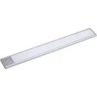 Grundig LED Lampe Schranklicht mit Bewegungsmelder - LED Schrankbeleuchtung mit Bewegungsmelder - 3 Modi - USB Wiederaufladbar - Schrankbeleuchtung mit Einfache Befestigung - Weiß
