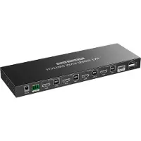 PremiumCord 4K@60Hz HDMI2.0 KVM switch 4:1 s dálkovým ovladačem