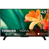 Toshiba 43UV2363DA Fernseher 43 Zoll Smart TV VIDAA 4K UHD, HDR, Triple-Tuner, LED TV (2026)